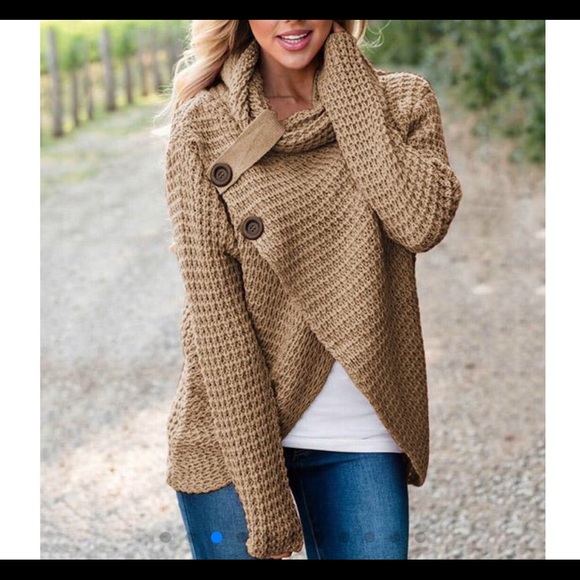 Sweaters - Waffle knit sweater